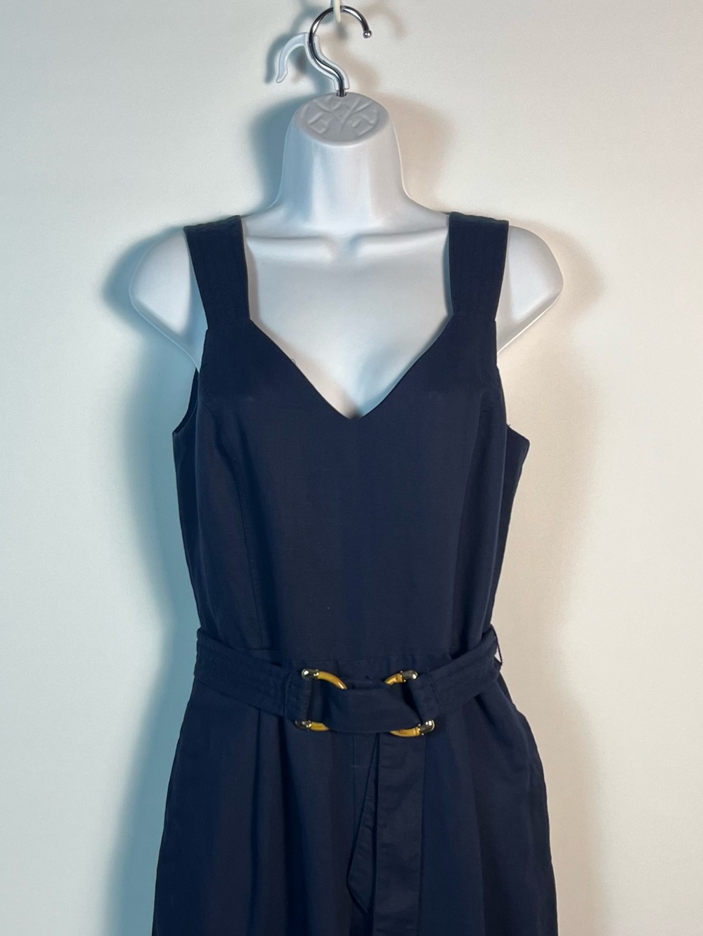 J McLaughlin Desdemona Jumpsuit in Navy Blue Size 4 New With Tags - Picture 7 of 9